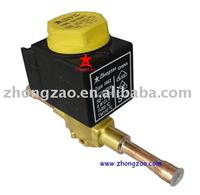 Refrigeration solenoid valve