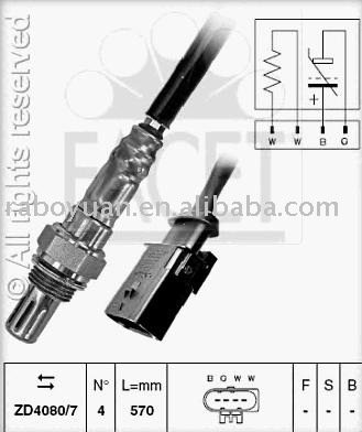 oxygen sensor(by1047)