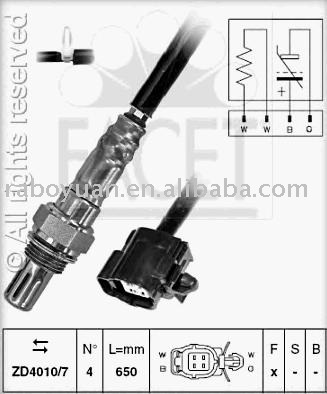 oxygen sensor(by1050)