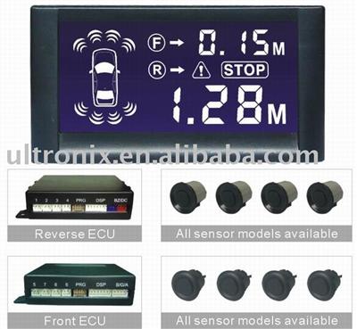 LCD Parking Sensor System