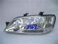 high quality auto lamp for tuning style LANCER 00 01 head lamp head lights chromed
