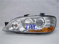 high quality auto lamp for tuning style LANCER 00 01 PROJECTOR head lamp head lights EVO CHROMED W/ ABMER