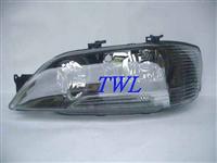 high quality auto lamp for tuning style LANCER 00 01 head lamp head lights BLACK