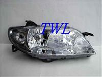 high quality auto lamp for tuning style 323 PROTEGE 01 02 03 HEADLIGHT HEAD LAMP CHROMED