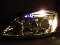 high quality auto lamp for tuning style LANCER 03 04 PROJECTOR new style head lamp head lights black