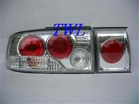 high quality auto lamp for tuning style 92~96 LANCER TAILLAMP TAIL LIGHTS EVO LOOK CHROMED