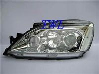 high quality auto lamp for tuning style LANCER 03 04 PROJECTOR new style head lamp head lights chromed