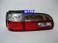 high quality auto lamp for tuning style L400 SPACE GEAR LED TAILLAMP TAIL LIGHT RED/CHROMED