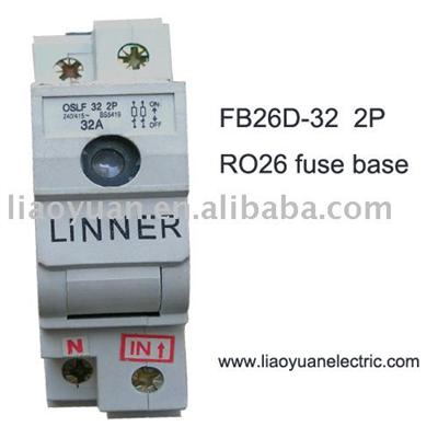 fuse tube base/glass fuse base/blade fuse base