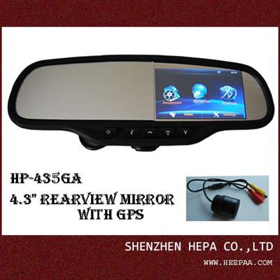 High quality 4.3 inch car rearview mirror