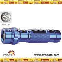 7362 Aluminum Led Flashlight with 12 Pcs Super Bright Led(good Quality)