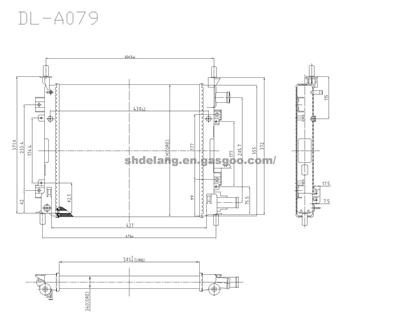 Ford  KA Radiator OEM XS5H8005LB