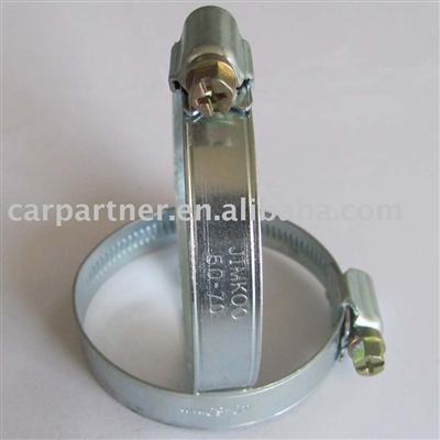 Germany Type Hose Clamp (all in Zinc-plated Steel)