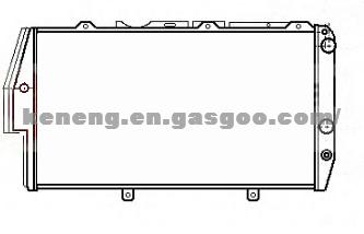 Brazed Aluminum Auto Radiator 447121251