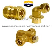 Screw Brass Fitting for Pexpipe