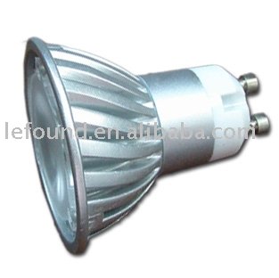 high quality 1x3W LED Spotlight GU10