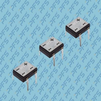 1A  4 pins bridge rectifier diode