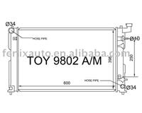 High quality Auto radiator for 2003- WISH AZT240