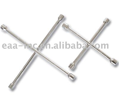 High quality Cross rim wrench fully polished