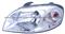 Replacement Head Lamp for Chevrolet Auto Body Parts