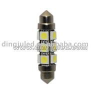 44mm auto festoon light LED Specification  5050 three-core chip