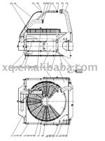 Clg852 Spare Part Radiator