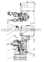clg852 spare part fuel tank