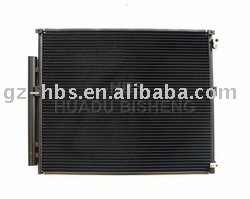 Auto condenser for TOYOTA PRADO 4000    HBS-P0230(aluminum)