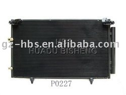 Auto condenser for TOYOTA CAMRY 2.4  HBS-P0227(aluminum)