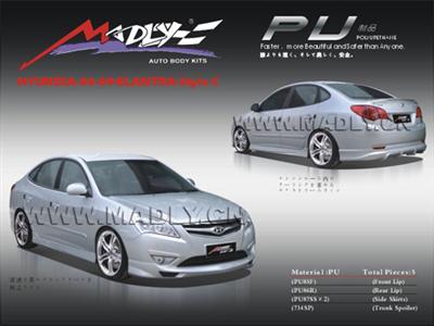 high quality PU body kits for 08-09-ELANTRA