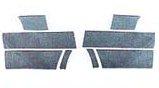 High quality Decorative stripe of the door for BENZ W140 / S CLASS 1992-1998