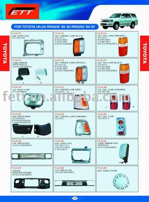 HILUX RN40/45 80-83 RN55/65 84-87 auto lamp