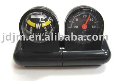 Compass &thermometer