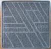 Car Mat 45 x 45cm blue PVC, nonwoven cloth