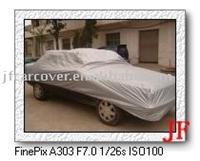 car cover,auto accessories,silver coated car cover 100% Polyester, 100%waterproof, UV resistant