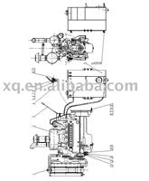 clg852 spare part diesel system