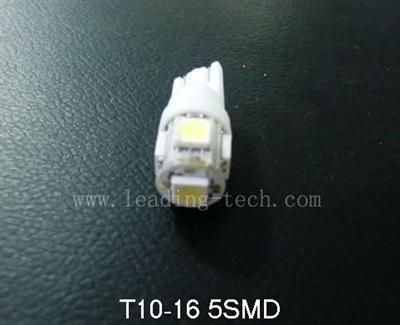 Car LED light,T10  5050 360 viewing angle