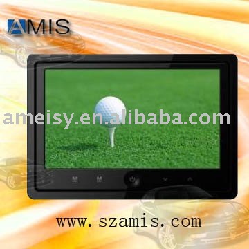 7 inch headrest monitor,headrest lcd monitor