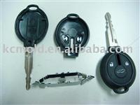 Double color/material mould for motor vehicle's key