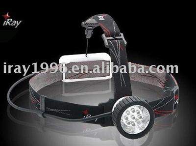 9*LED outdoor head lamp C9 3 illuminating modes