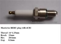 Spark Plug for Bugatti BERU 14R-4CIU