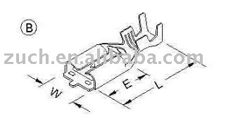 Terminals&connectors Brass Terminal Bar Connector and Terminal Wire Harness