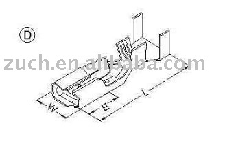 Terminal&Connector Brass terminal Electric plug terminal&connector(RoHS Approved)
