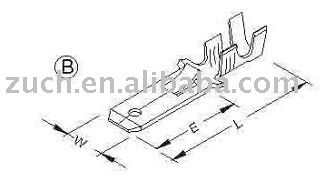 Terminal&Connector Brass terminal Electric plug terminal&connector(RoHS Approved)