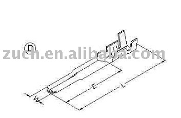 Terminal&Connector Brass terminal Electric plug terminal&connector(RoHS Approved)
