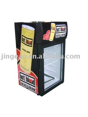 42L display cooler, countertop refrigerator