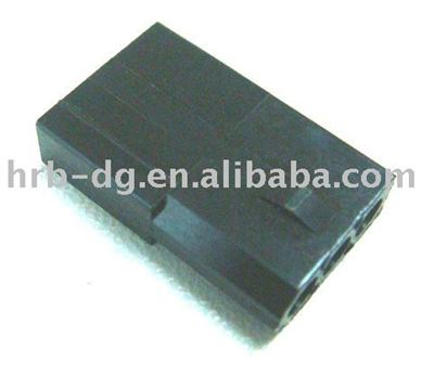 Hrb 3. 68 Pitch 3 Pin Black Wire Connector