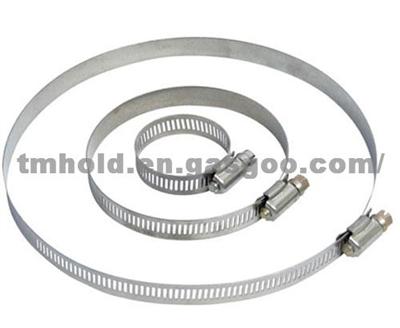 America Type Worm Gear Hose Clamp with Band Th7600892-1022