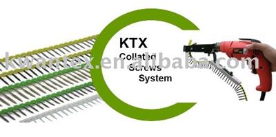 Collated screw system