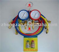 Refrigeration pressure gauge